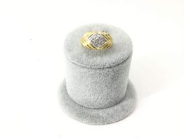 sortija oro 18k con diamante 