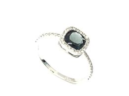 sortija oro 18k con diamante 