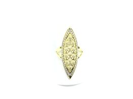 sortija oro 18k con circonita 
