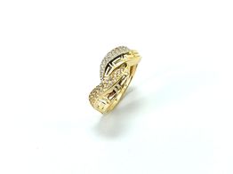 sortija oro 18k con circonita 