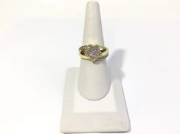 sortija oro 18k con circonita 