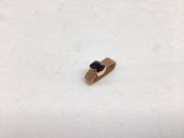 sortija plata 925mm con onix 