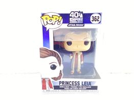 star wars star wars funko pop princess leia 362 40th anniversary