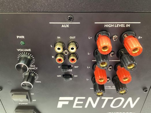 subwoofer hifi fenton shfs08b