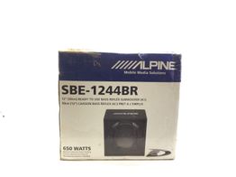subwoofers alpine sbe-1244br