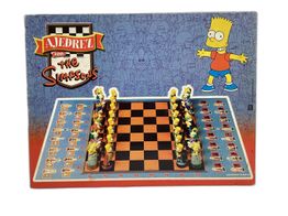 tablero ajedrez sin marca the simpsons