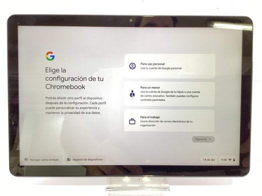 tablet pc lenovo ideapad duet chromebook (ct-x636f) 10.1 4gb 128gb wifi