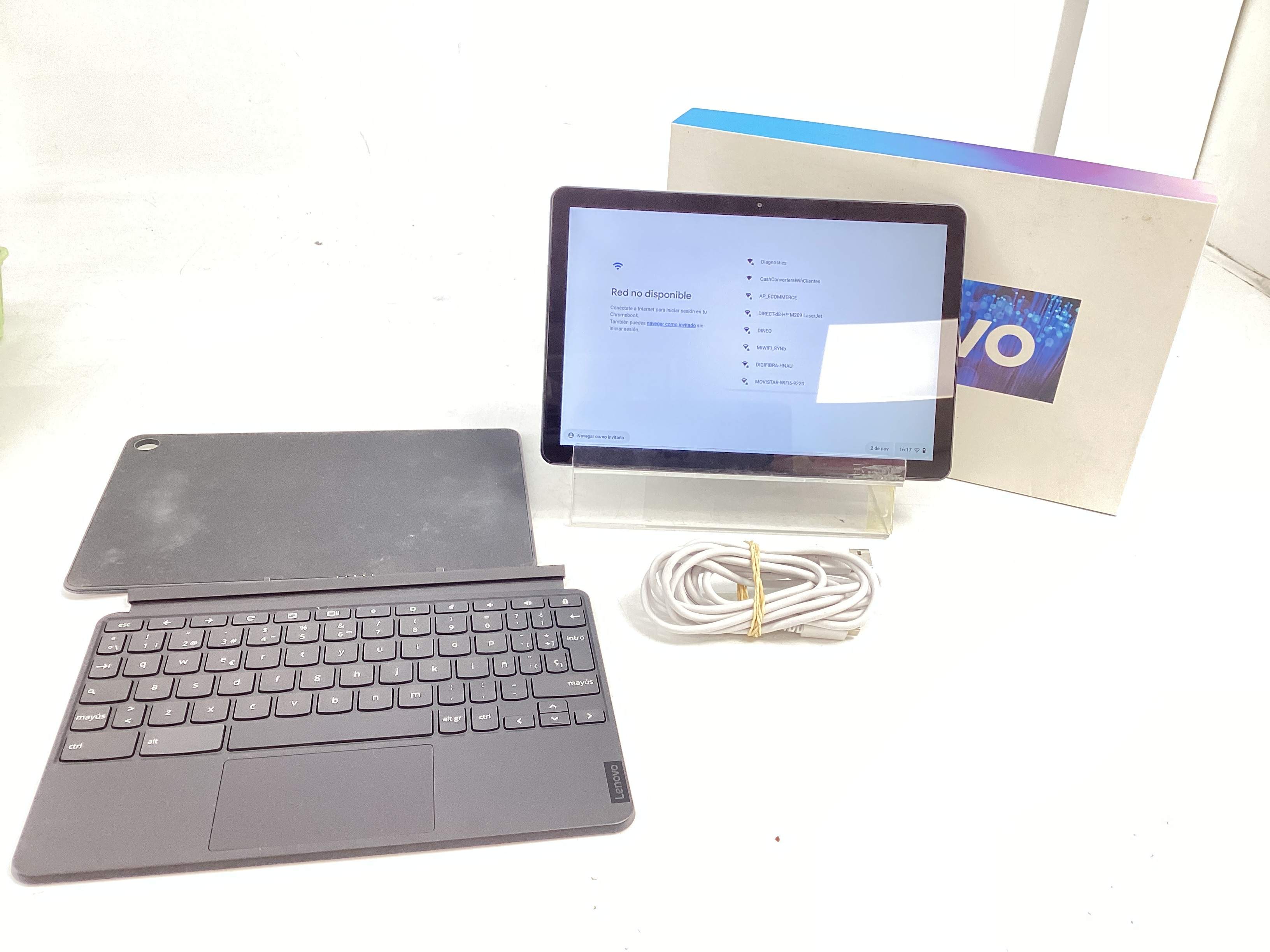 ideapad duet chromebook ct-x636f 10.1 4gb 128gb wifi de segunda