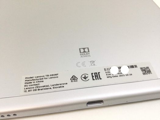 tablet pc lenovo tab m10 fhd plus (2 gen) 10.3 4gb 128gb wifi