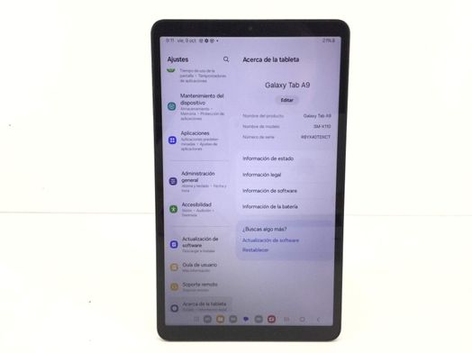 Tablet PC Samsung Galaxy Tab A9 4 GB 64 GB Wi-Fi