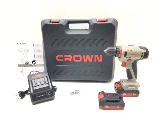taladro a bateria crown ct21081h