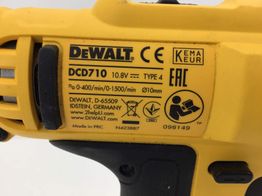 taladro a bateria dewalt dcd710