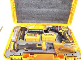 taladro a bateria ingco kit combinado 20v 3 herramientas