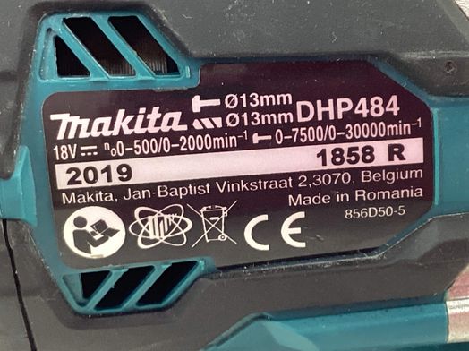 taladro a bateria makita dhp484