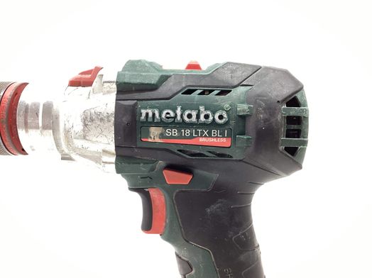taladro a bateria metabo sb 18 ltx-3 bl i metal