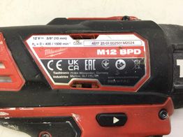 taladro a bateria milwaukee m12bpd