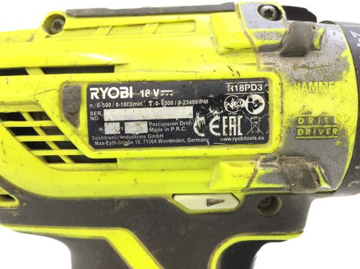 taladro a bateria ryobi r18pd3