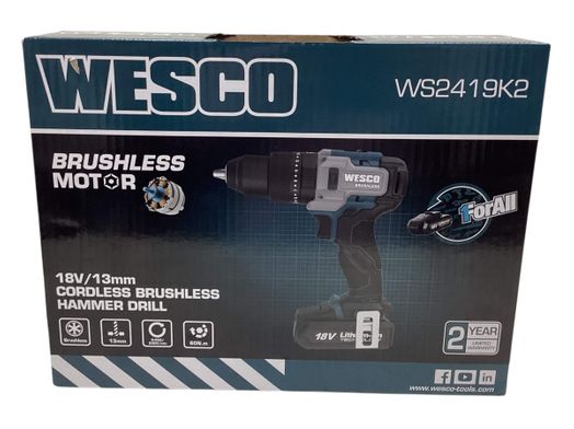 taladro a bateria wesco ws2419k2