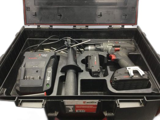taladro a bateria wurth abs 18 power combi