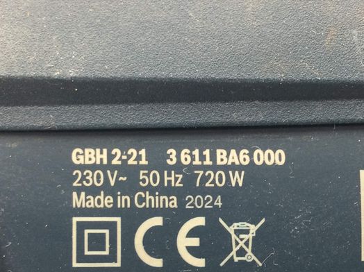 taladro electrico bosch gbh 2-21
