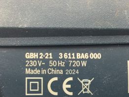 taladro electrico bosch gbh 2-21