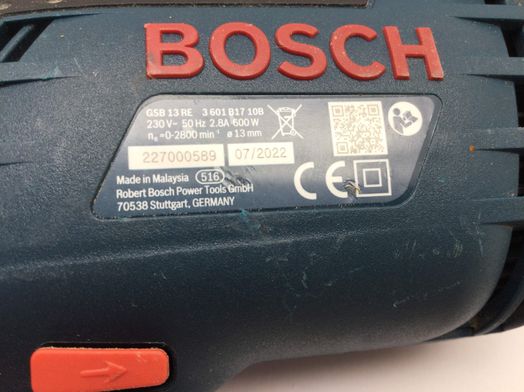 taladro electrico bosch gsb13re professional