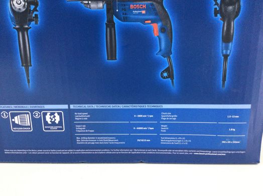 taladro electrico bosch gsb13re professional