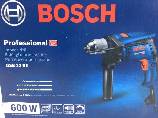taladro electrico bosch gsb13re professional