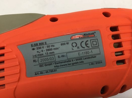 taladro electrico einhell esb800e
