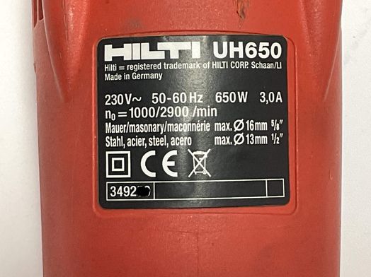 taladro electrico hilti uh650