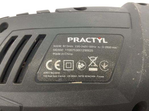 taladro electrico practyl sid-500