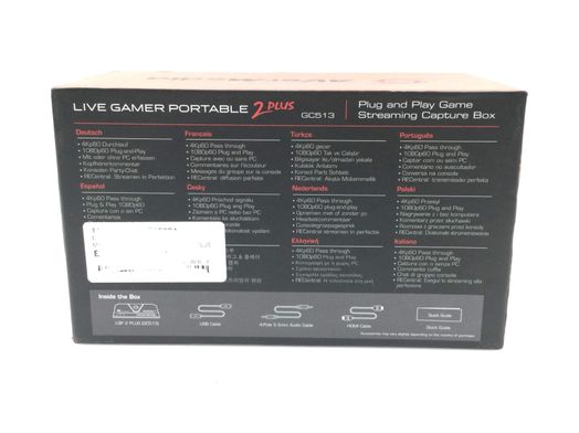 tarjeta capturadora avermedia live gamer portable 2 plus