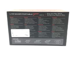 tarjeta capturadora avermedia live gamer portable 2 plus