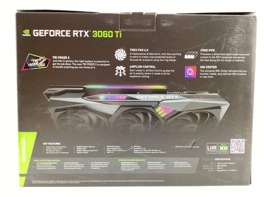 placa gr&aacute;fica nvidia geforce rtx 3060 ti gaming z trio