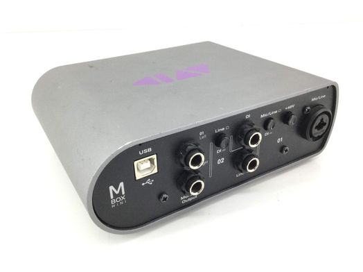 tarjeta interface avid mbox mini