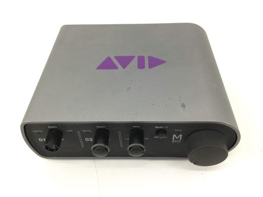 tarjeta interface avid mbox mini