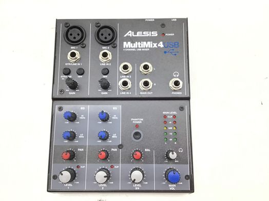 tarjeta sonido alesis multimix 4 usb