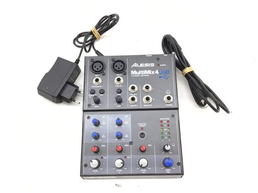 tarjeta sonido alesis multimix 4 usb
