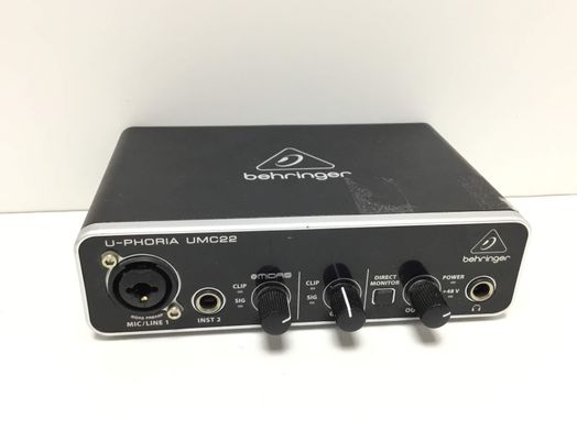 tarjeta sonido behringer umg22