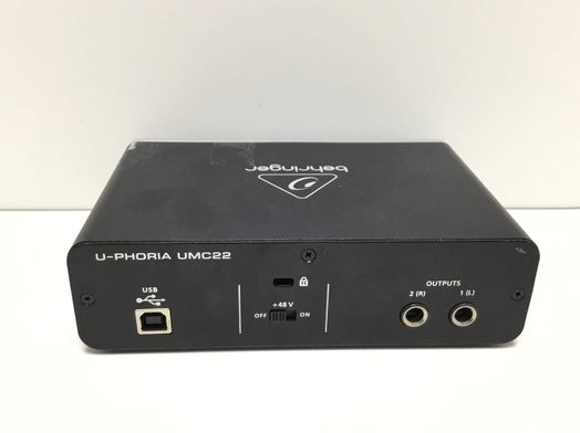 tarjeta sonido behringer umg22