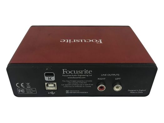 tarjeta sonido focus nb-003