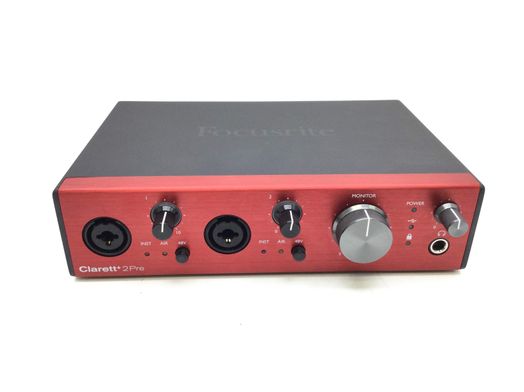 tarjeta sonido focusrite clarett+2 pre