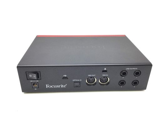 tarjeta sonido focusrite clarett+2 pre