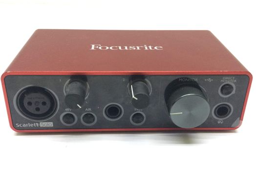 tarjeta sonido focusrite scarlett solo 3 gen