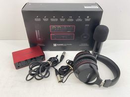 tarjeta sonido focusrite scarlett solo studio pack 4rd gen