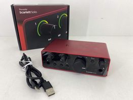 tarjeta sonido focussite scarlett solo