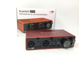 Tarjeta Sonido Forcusite Scarlett 2i2