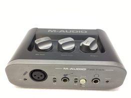 tarjeta sonido m-audio fast track