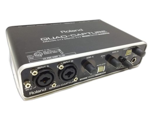 tarjeta sonido roland quad-capture