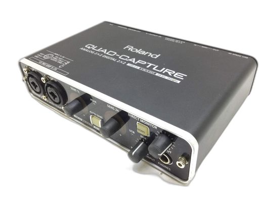 tarjeta sonido roland quad-capture